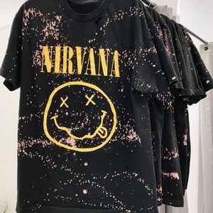 bleached Nirvana t-shirt dress